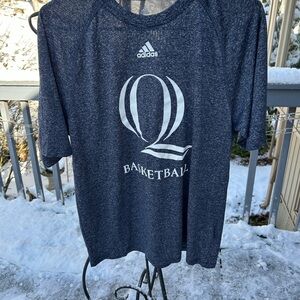 Adidas Men's Dark Blue Basketball Tee